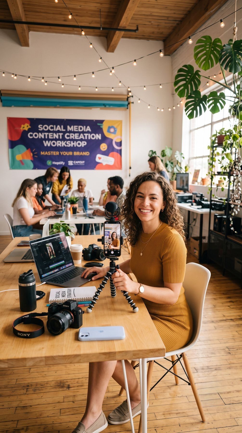 Social Media & Creator Mastery — content-creation workshop