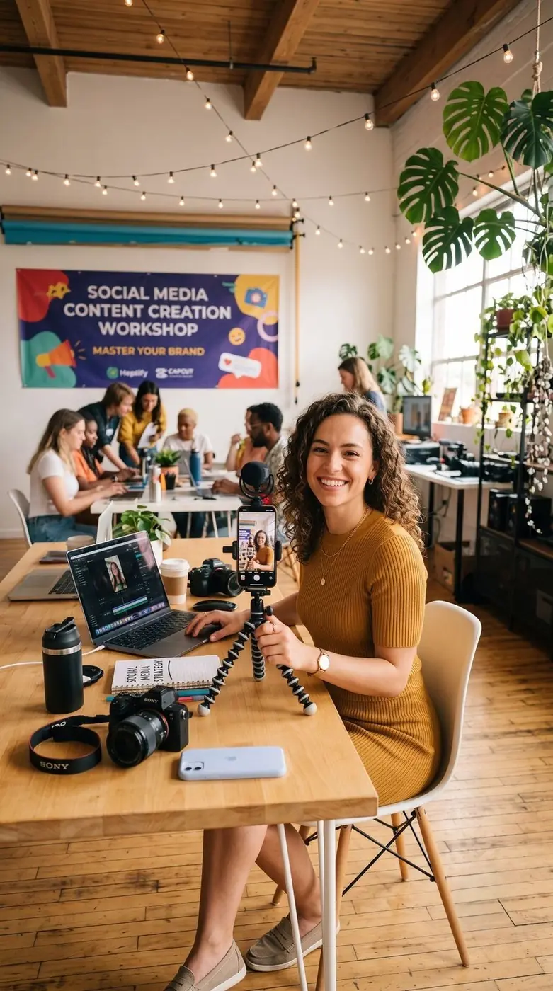 Social Media & Creator Mastery — content-creation workshop